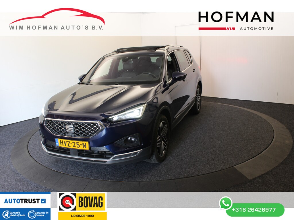 SEAT Tarraco 1.5 TSI FR Pano 360° Camera Trekh Vol Leder Winterpack