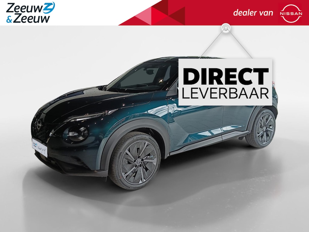 Nissan Juke 1.6 Hybrid Pulse |360grd camera| Bose | Parkeersensoren voor en achter | Navigatie | Automaat| Stoel verwarming | Lederen bekleding | 19inch Wielen| Stuurverwarming |