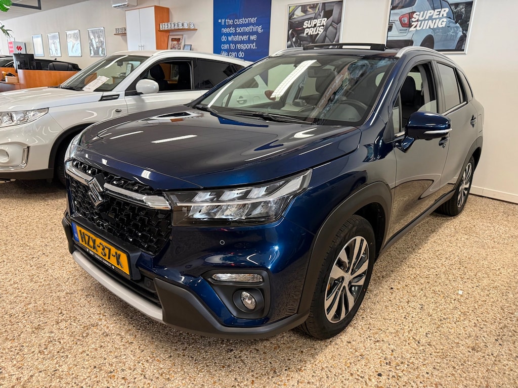 Suzuki S-Cross 1.4 Boosterjet Style Hybrid Automaat |Panorama-dak| Carplay| 10 jaar garantie!