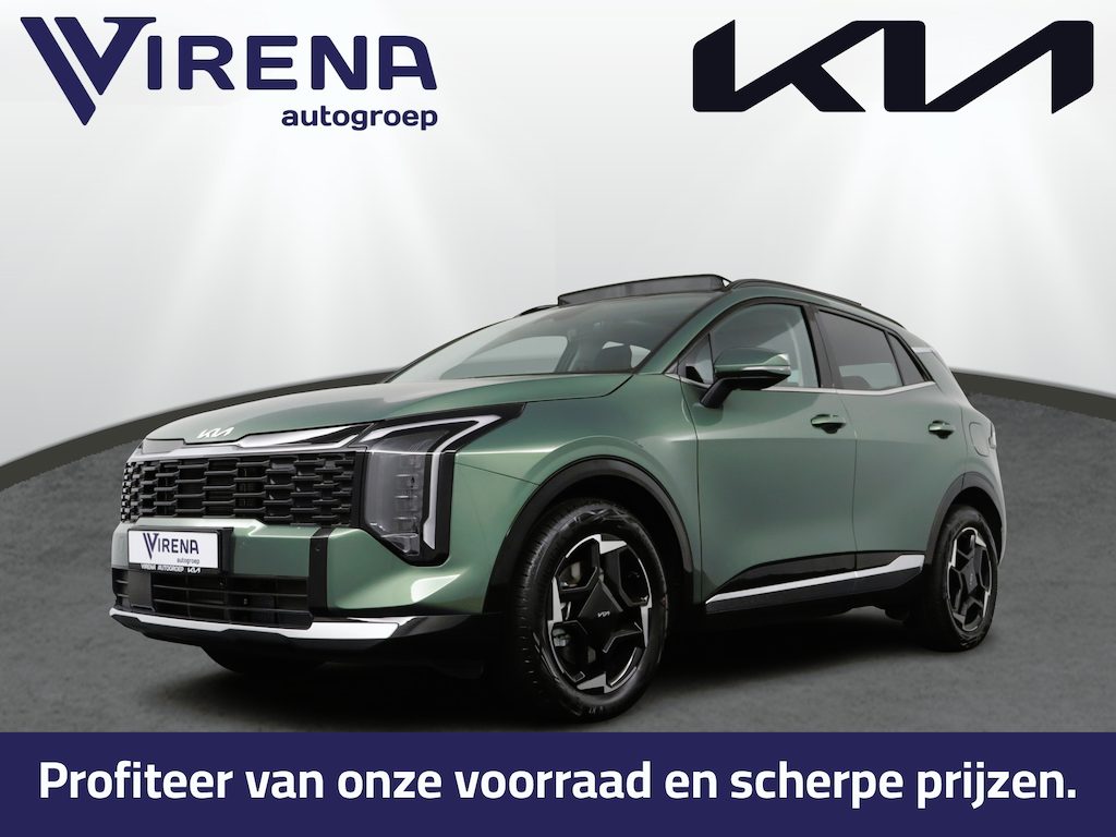 Kia Sportage 1.6 T-GDi Hybrid DynamicPlusLine - Prijs incl. inruilpremie - Stoelverwarming - Adaptief Cruise control - Schuif kantel dak - Keyless entry/start - LED verlichting - Fabrieksgarantie tot 02-2032
