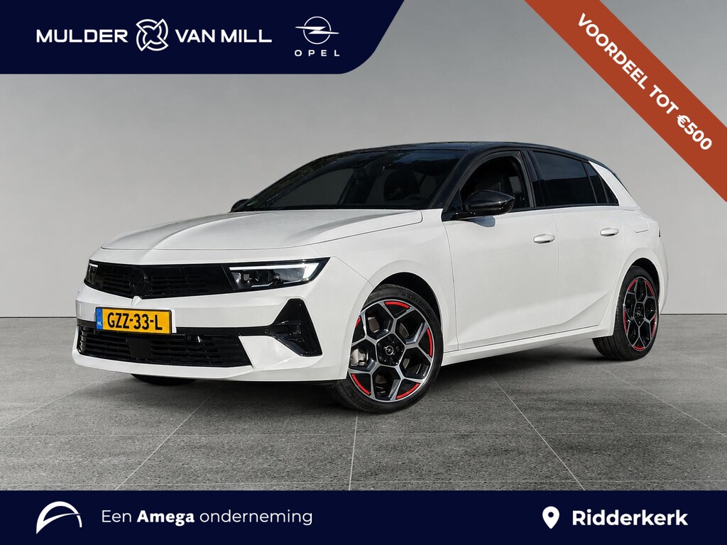 Opel Astra GS 1.6 Turbo Hybrid 180pk e-EAT8 | AGR-STOELEN | HEAD UP | ALCANTARA/LEDER | TREKHAAK | 360° CAMERA | ADAPTIVE CRUISE | APPLE CARPLAY / ANDROID AUTO |