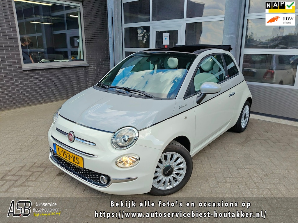 Fiat 500C 1.0 Hybrid Pop | Dolcevita | Carplay | Cabrio | DAB | Parkeersensoren achter | 17.000 NAP