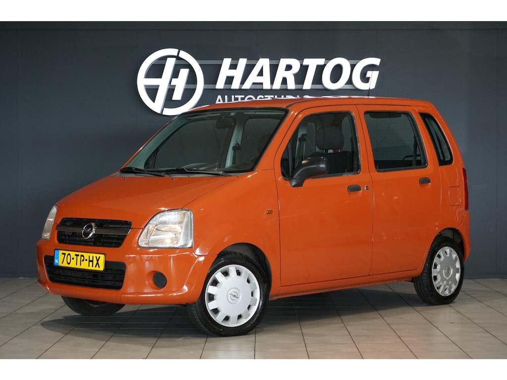 Opel Agila 1.0-12V Essentia *EERSTE EIGENAAR* + DEALER ONDERHOUDEN / TERRA COTTA RED