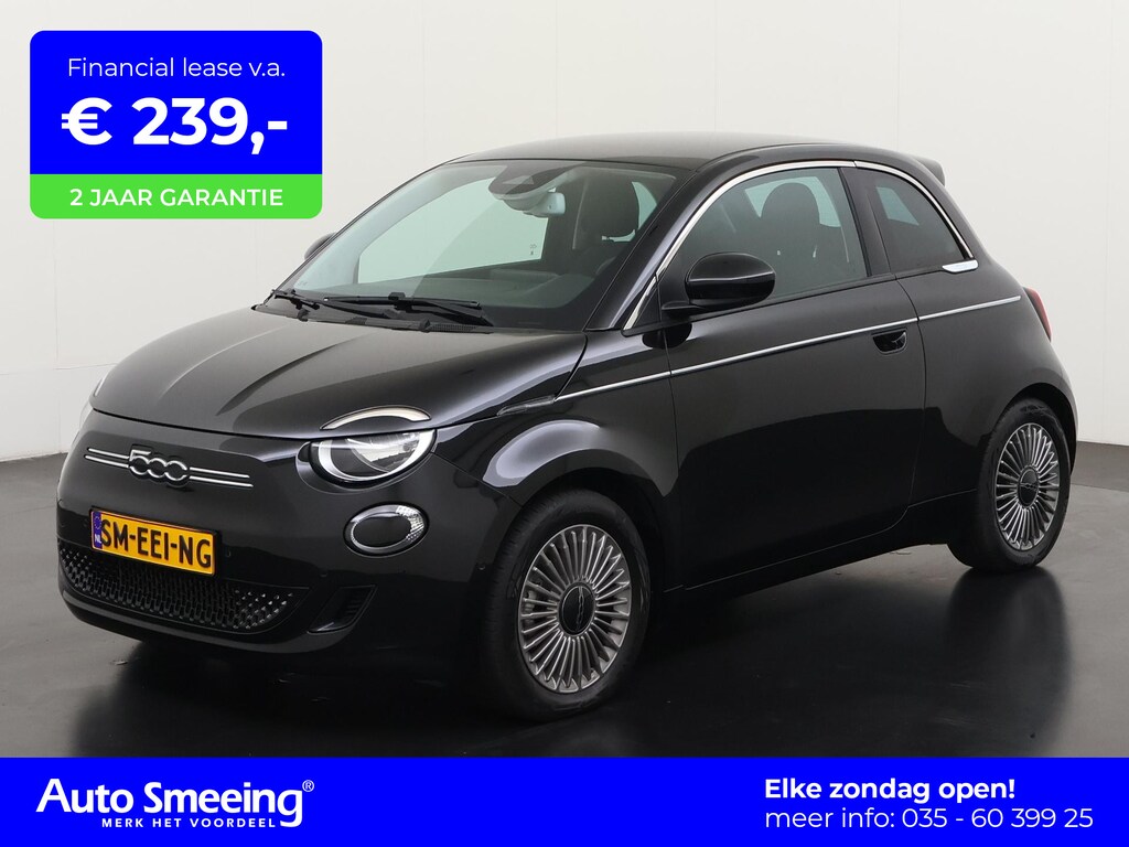 Fiat 500e Icon 42 kWh | SOH 97% | Camera | Apple Carplay | Stoelverwarming | Zondag Open!
