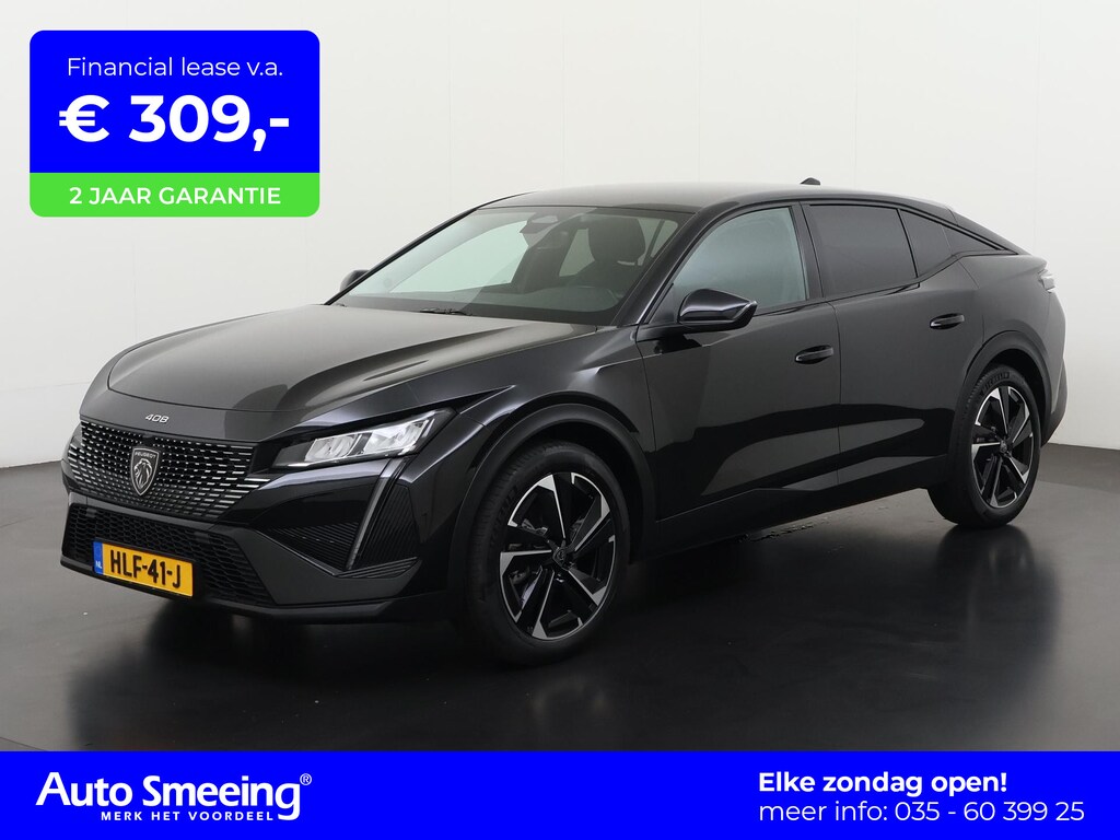 Peugeot 408 1.2 Hybrid 145 e-DCS6 Allure | 360° Camera | Blind Spot | Camera | Digital Cockpit | Zondag Open!