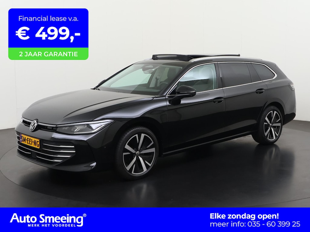 Volkswagen Passat Variant 1.5 eTSI Business DSG | Panoramadak | DCC Adaptief | Trekhaak | Leder | Area View | Zondag Open!