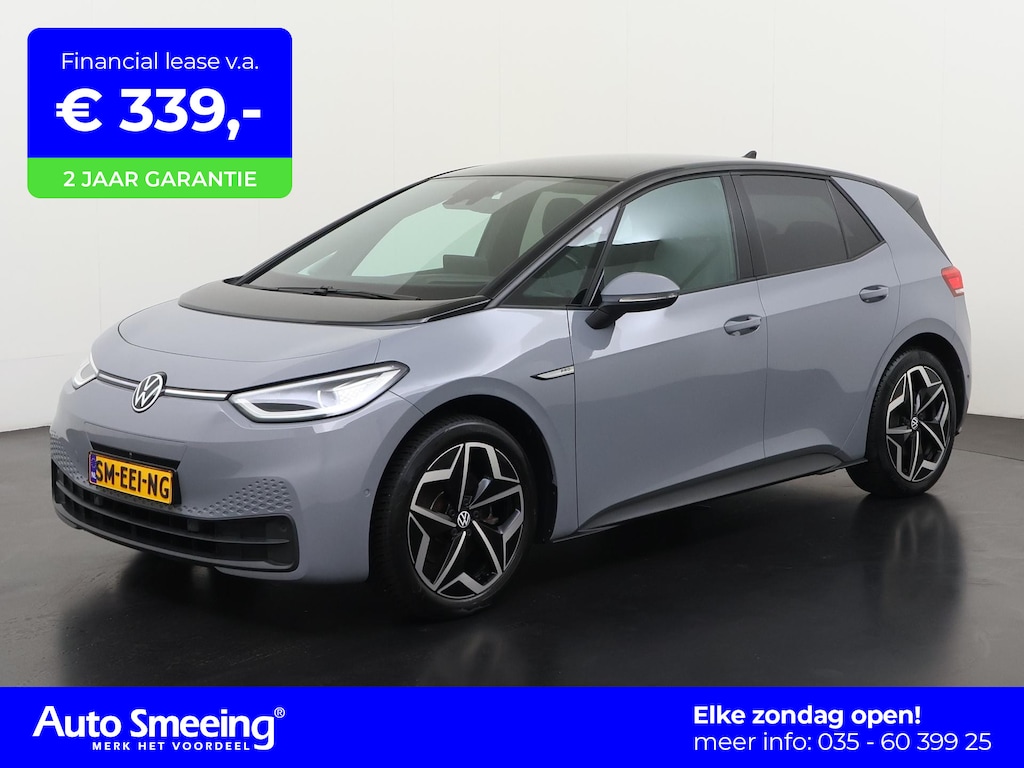 Volkswagen ID.3 Pro 58 kWh | SOH 94% | Warmtepomp | 3 Fase | Panoramadak | Stuurverwarming | Zondag Open!