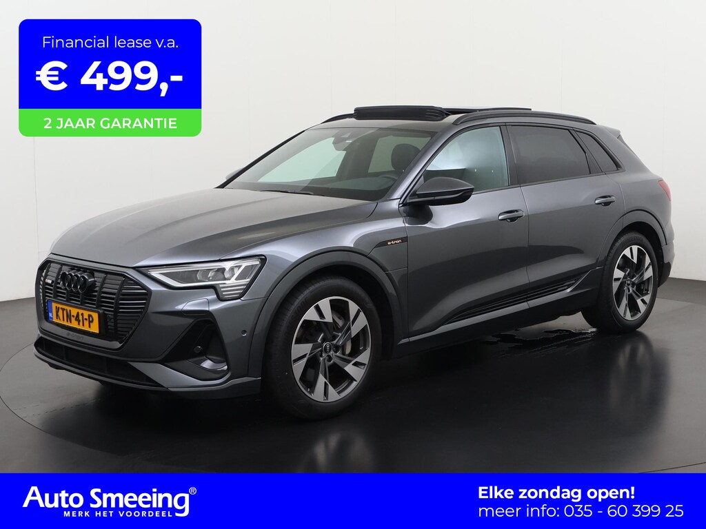 Audi E-tron 55 quattro S edition 95 kWh | Panoramadak | Trekhaak | Bang&Olufsen | S-Line | Zondag Open!