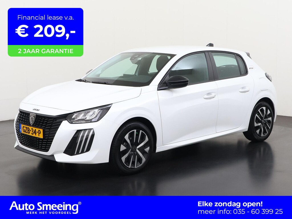 Peugeot 208 1.2 PureTech 75 Style | Trekhaak | Navigatie | Apple/Android Carplay | Zondag Open!