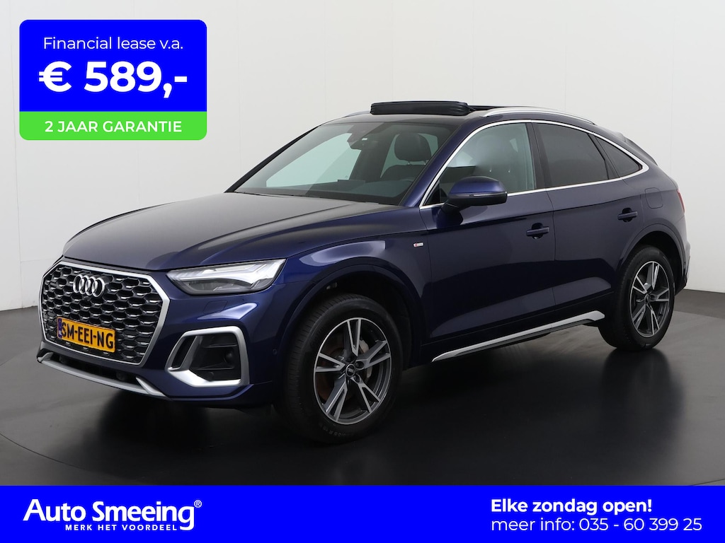 Audi Q5 Sportback 50 TFSIe S-Line | Panoramadak | Stuurverwarming | Zondag Open!