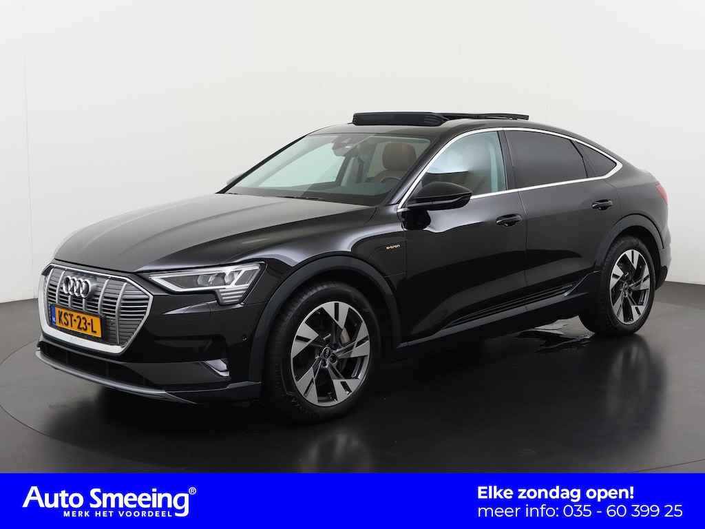 Audi e-tron Sportback 55 quattro Advanced 95 kWh | SOH 95% | Panoramadak | Bang&Olufsen | Zondag Open!