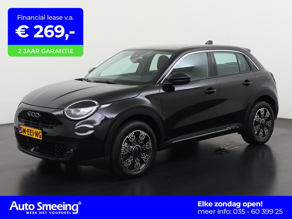 Fiat 600 1.2 Hybrid Urban 110pk | Carplay | Parkeersensor | Sfeerverlichting | LED | Zondag Open!