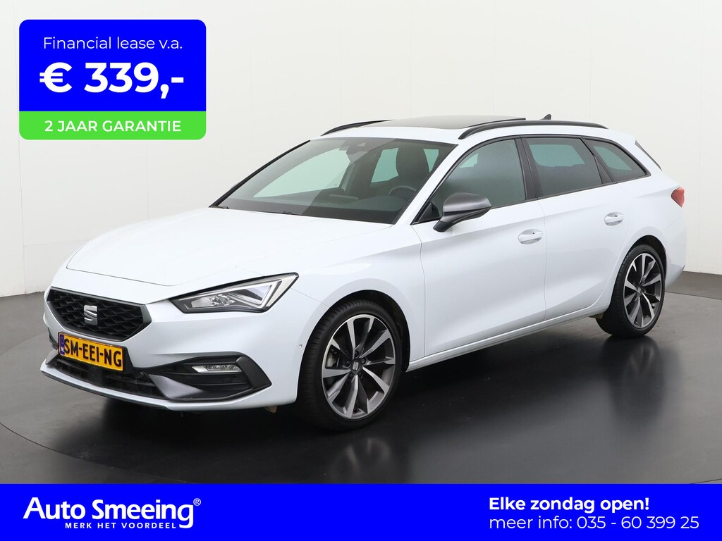 SEAT Leon Sportstourer 1.5 eTSI FR | Panoramadak | Memory stoel  | Beats Audio | Zondag Open!