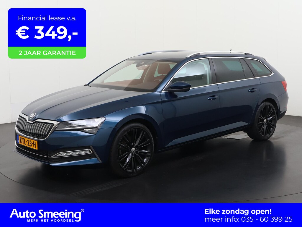 Skoda Superb Combi 1.4 TSI iV Style | Trekhaak | Columbus Navigatie | Zondag Open!