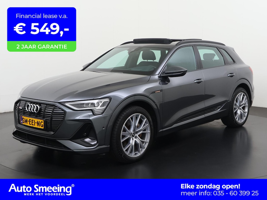 Audi E-tron 55 quattro S edition 95 kWh | Panoramadak | Trekhaak | S-Line | Zondag Open!