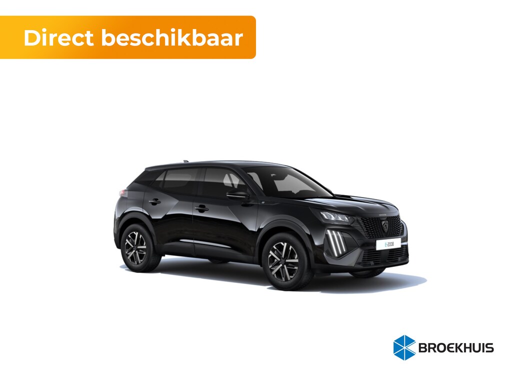 Peugeot e-2008 Business | Climate Control | Dashboard in zacht materiaal met carboneffect en hoogglans zwarte sierstrip | Extra getinte achterste zijruiten en achterruit
