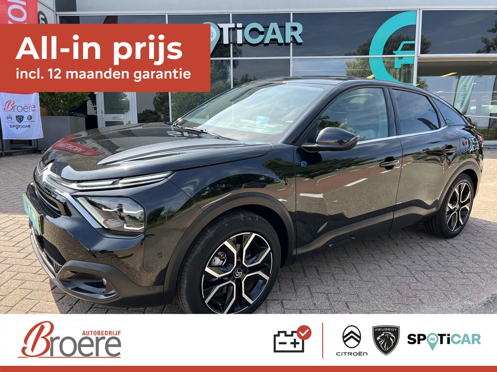 Citroën E-C4 Shine 50 kWh 136 pk Automaat Range tot 320 km | Panoramadak, SOH 95%