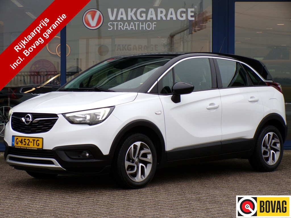 Opel Crossland X 1.2 Turbo Innovation, Trekhaak / Carplay + Android Auto / Stoel + Stuurverwarming / Sensoren / Navigatie / 16'' LMV