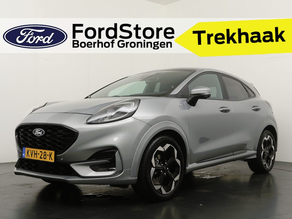Ford Puma EcoBoost 125 pk Hybrid ST-Line X | Trekhaak | Winter Pack | Adapt. Cruise | Pano | Full LED | Elektr. achterklep |