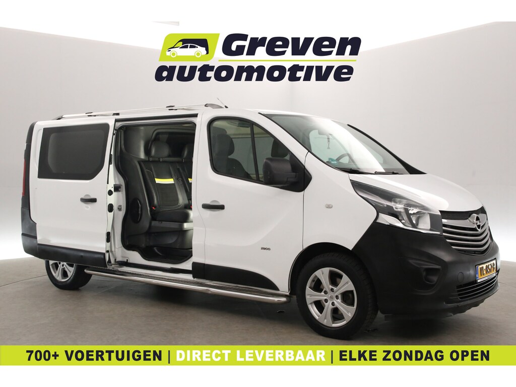Opel Vivaro 1.6 CDTI L2H1 EcoFlex | Dubbele Cabine | Airco | Cruise | Trekhaak | Parkeersens.