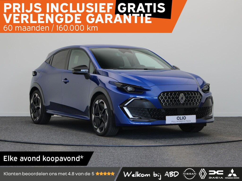 Renault Clio Hybrid 160pk techno | Vijf jaar garantie | Pack Première | Stoelverwarming | 360 graden camera | Active driver assist |