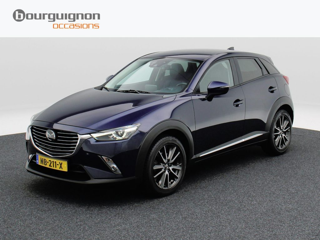 Mazda CX-3 2.0 SkyActiv-G 120 GT-M Automaat | Adaptive Cruise | Stoelverwarming | Head UP | Trekhaak | Camera | Bluetooth | 18 Inch | 91.327 Km !!