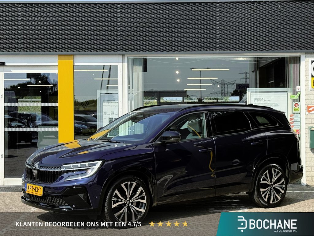 Renault Espace E-Tech full hybrid 200 iconic 7p. | 360 graden camera | Stoel & stuur verwarming | Elektrische voorstoelen | Cruise adaptief | 4 wielsturing |