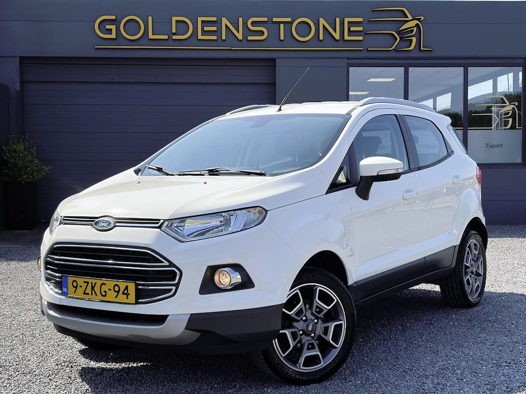 Ford EcoSport 1.0 EcoBoost Titanium Clima,Cruise,Pdc,Lm velgen,125pk,Bluetooth,N.A.P,Apk tot 09-2027