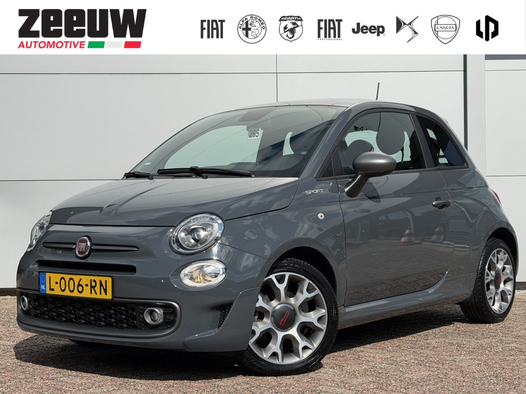 Fiat 500 1.0 Hybrid 70 PK Sport | Navi | Carplay | Clima | Cruise | 16"