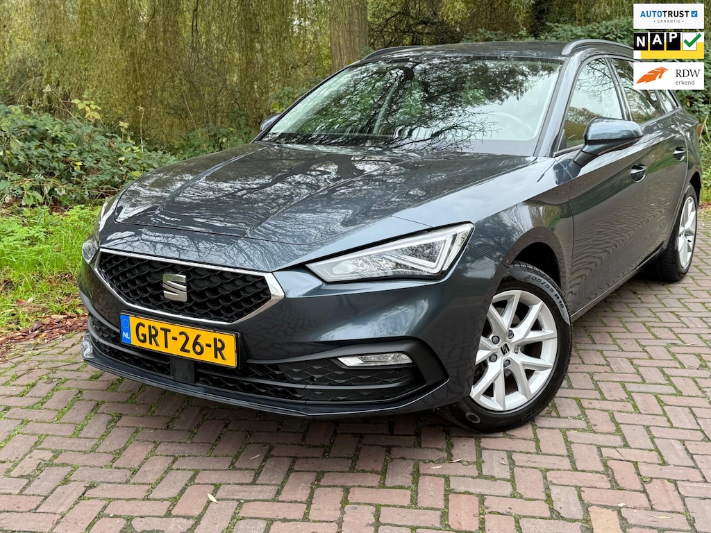 SEAT Leon Sportstourer 1.0 TSI Style Business Intense 1 Eig. 53000 km b.j. 11-2021, Navi ,Carplay