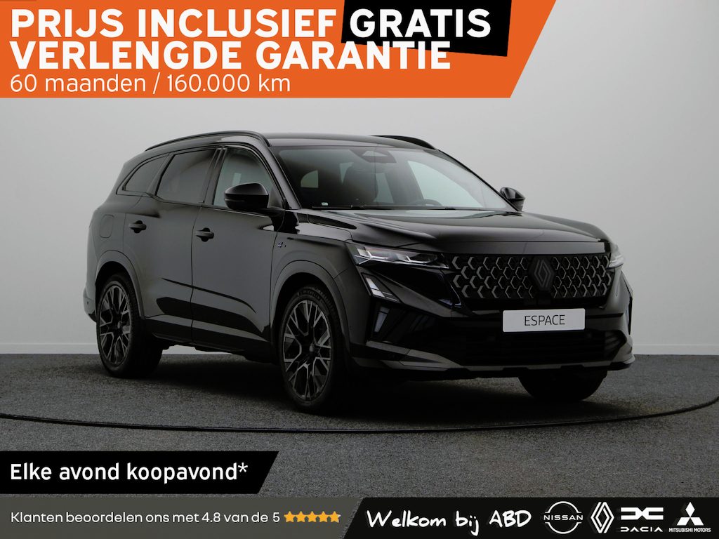 Renault Espace E-Tech full hybrid 200 esprit Alpine 7p. | Vijf jaar garantie | Full option | Panoramisch dak | Harman Kardon | HUD | Voorruitverwarming |
