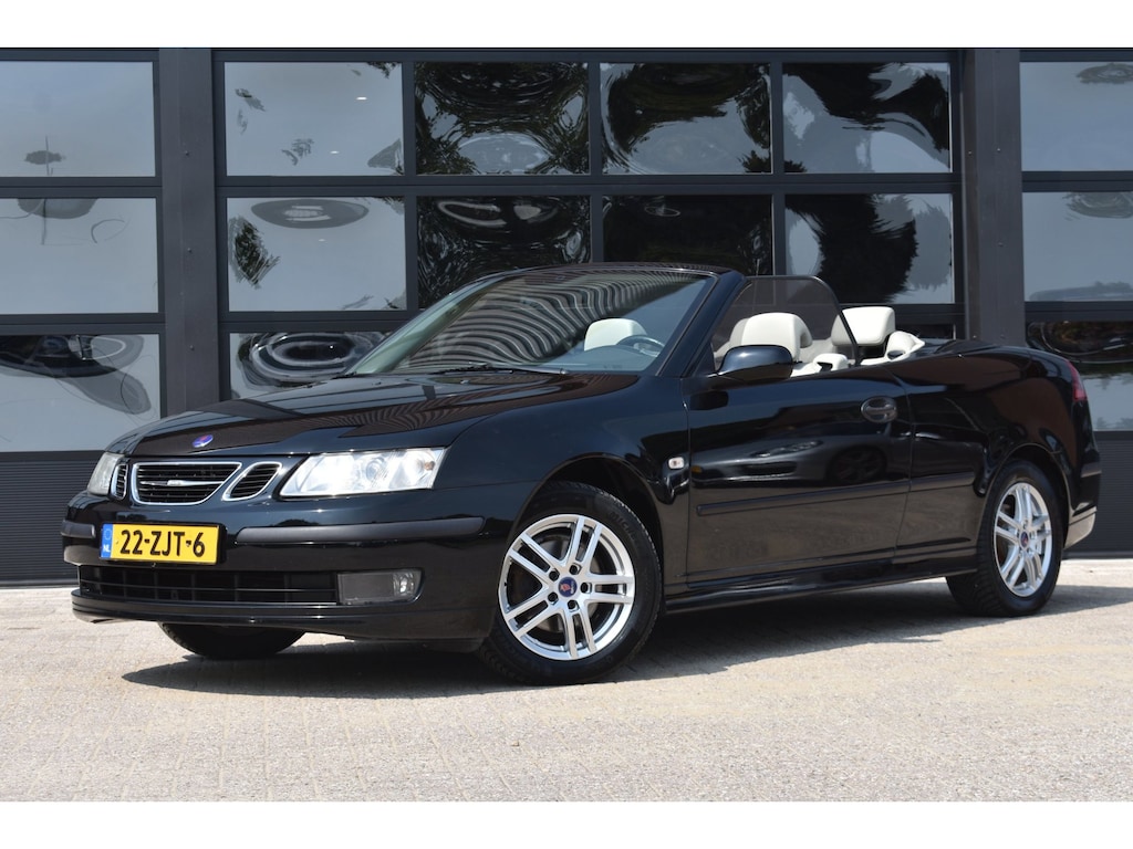 Saab 9-3 Cabrio 1.8t Linear '07 Leder Clima Cruise Inruil mogelijk