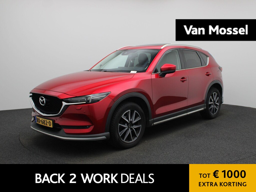 Mazda CX-5 2.0 SkyActiv-G 160 GT-M 4WD | Achteruitrijcamera | Schuif- / Kanteldak | Stoelverwarming | Head-up Display | Parkeersensoren | Trekhaak |