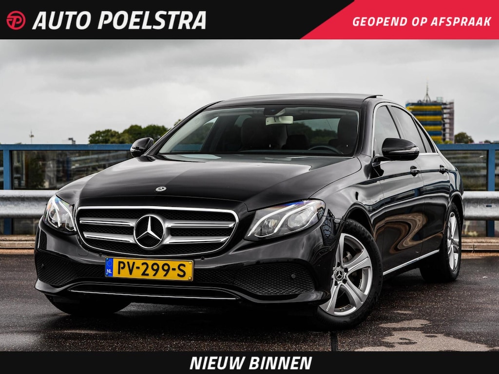 Mercedes-Benz E-klasse 200 d Business | Panoramadak | Widescreen | Leder | Sfeerverlichting | Stoelverwarming | ECC | LED | Dealeronderhouden