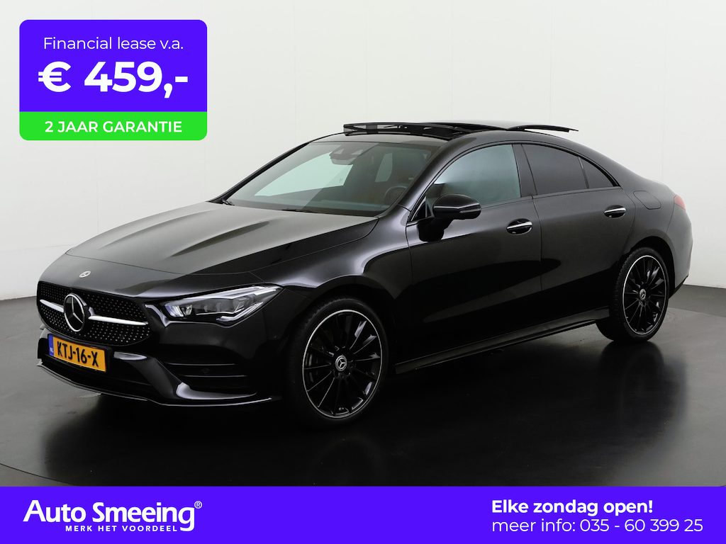 Mercedes-Benz CLA 250e AMG Night | Panoramadak | Multibeam LED | Carplay | Zondag open!