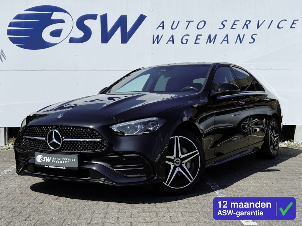 Mercedes-Benz C-klasse 180 AMG Line | CarPlay | Camera | DAB+ | Bicolor | LED