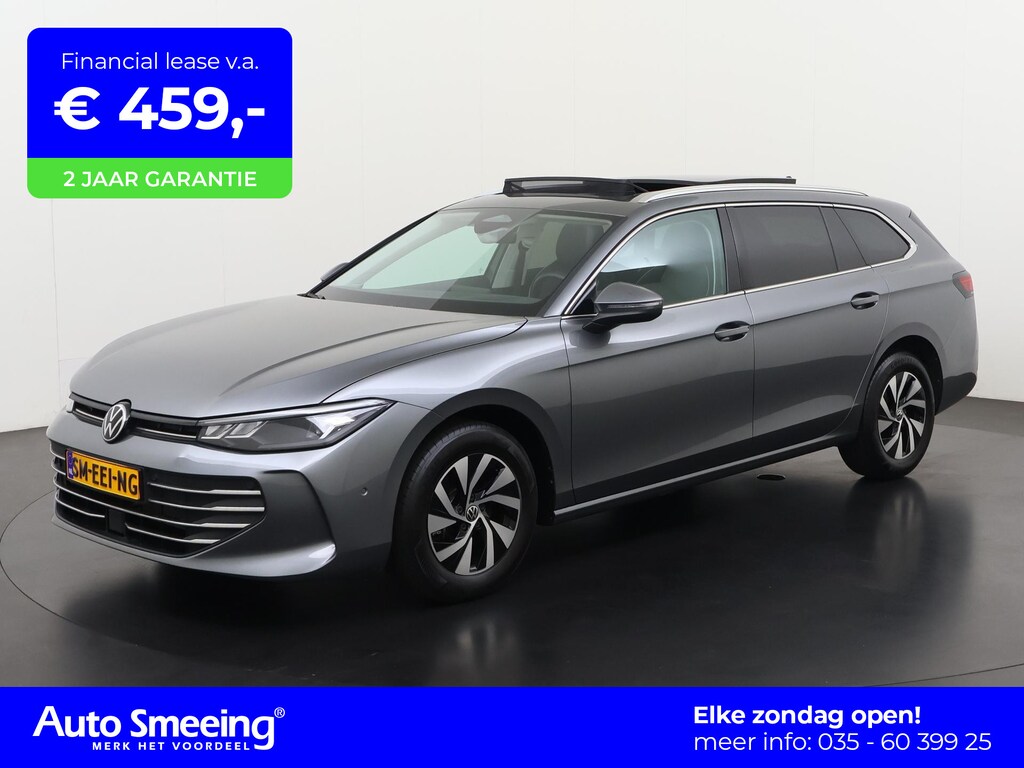 Volkswagen Passat Variant 1.5 eTSI Business DSG | DCC Adaptief | Trekhaak | Panoramadak | Head Up | Zondag Open!