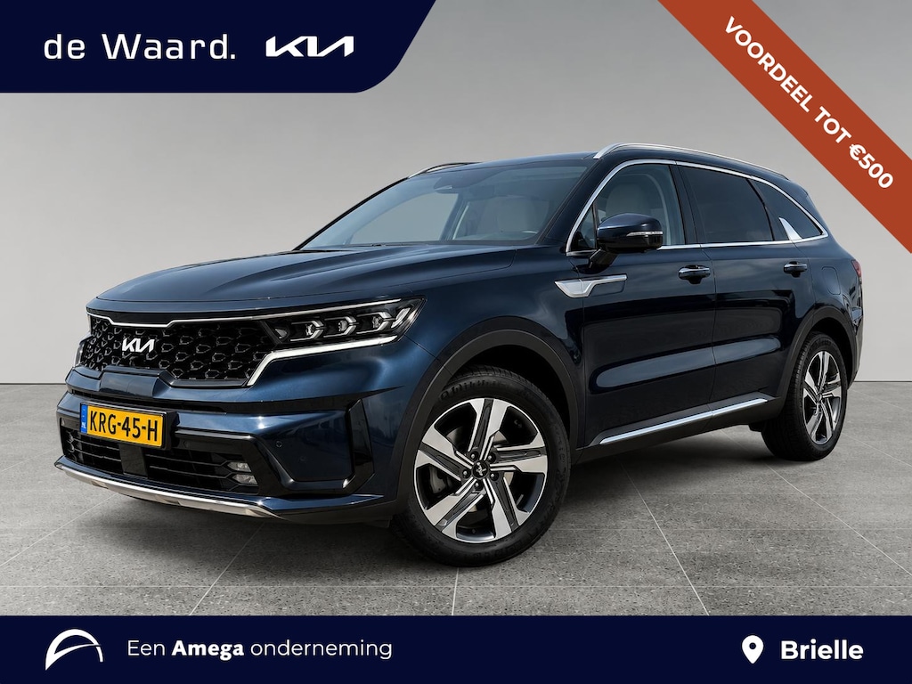 Kia Sorento ExecutiveLine 1.6 T-GDI PHEV 265pk 4WD | 7-ZITS | BOSE | BEIGE LEDER | SCHUIF/KANTELDAK | TREKHAAK | STOELKOELING | NAVI | 360° CAMERA | KEYLESS | ISOFIX |
