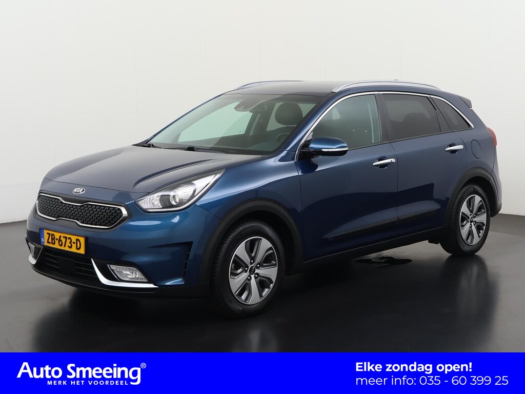 Kia Niro Hybrid 1.6 GDi DynamicPlusLine | Trekhaak | Leder | Camera | Zondag Open!