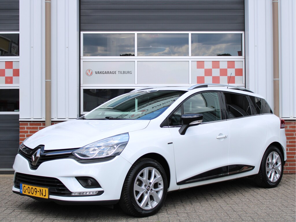 Renault Clio Estate 0.9 TCe 90PK Limited /NAVI/PDC/Donker glas/16'LM/Keyless/LED/DAB+/Bluetooth/ISOFIX/NAP! 1e eig!
