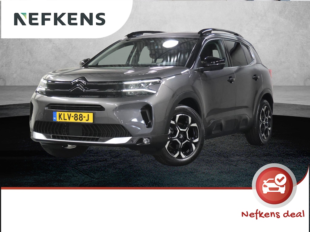 Citroën C5 Aircross 1.2 Hybrid 136PK Max | 1ste eigenaar | AppleCarPlay/AndroidAuto | Cruise Control | Camera | Keyless | Navigatie | FULL LED | DAB Radio | Isofix | Privacy Glass | Parkeersensoren |