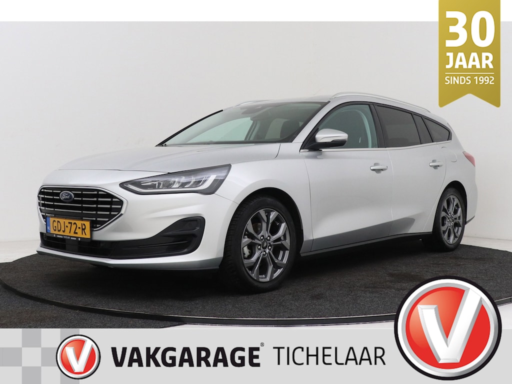 Ford Focus Wagon 1.0 EcoBoost Hybrid Titanium | Org NL | CarPlay | Cruise Control | Climate Control | PDC | ST-Line Velgen |