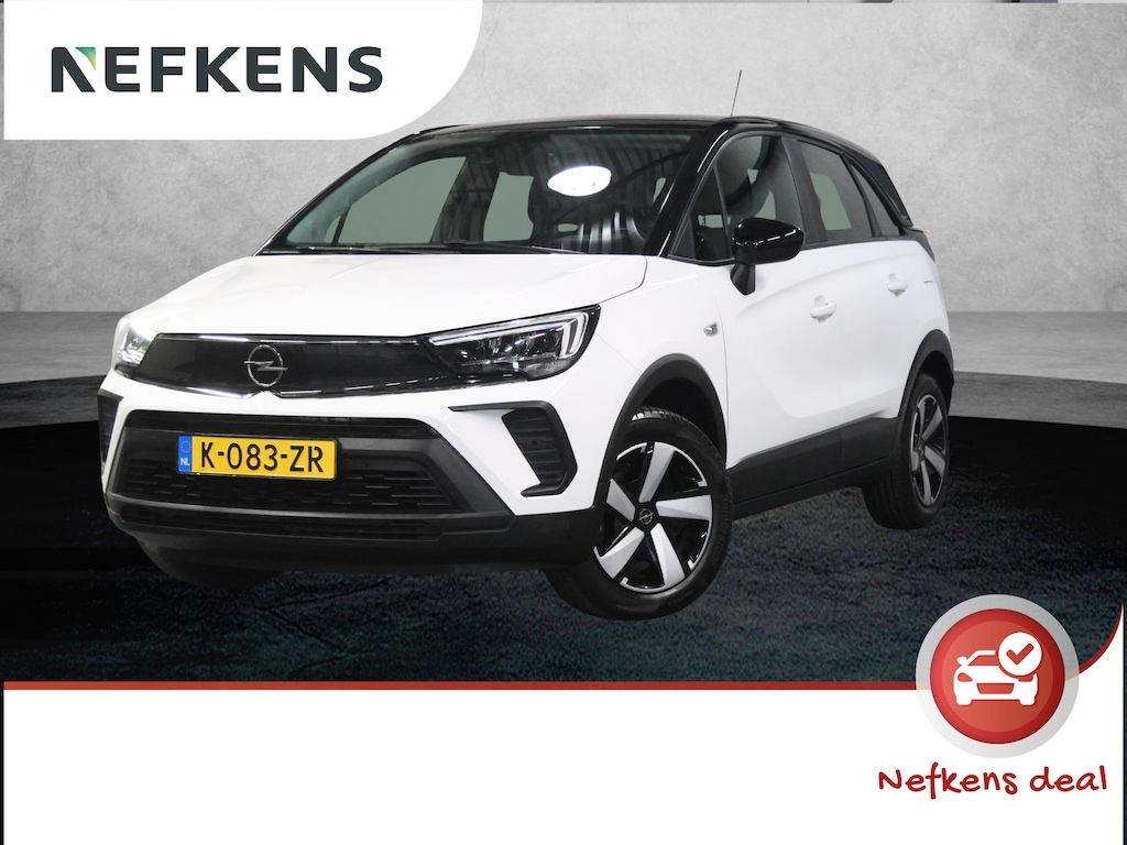 Opel Crossland 110PK Edition | 1ste eigenaar | AppleCarplay/AndroidAuto | Camera | Winterpakket | Navigatie | Airco | Isofix | Privacy Glass | Parkeersensoren | Two-Tone | Trekhaak |