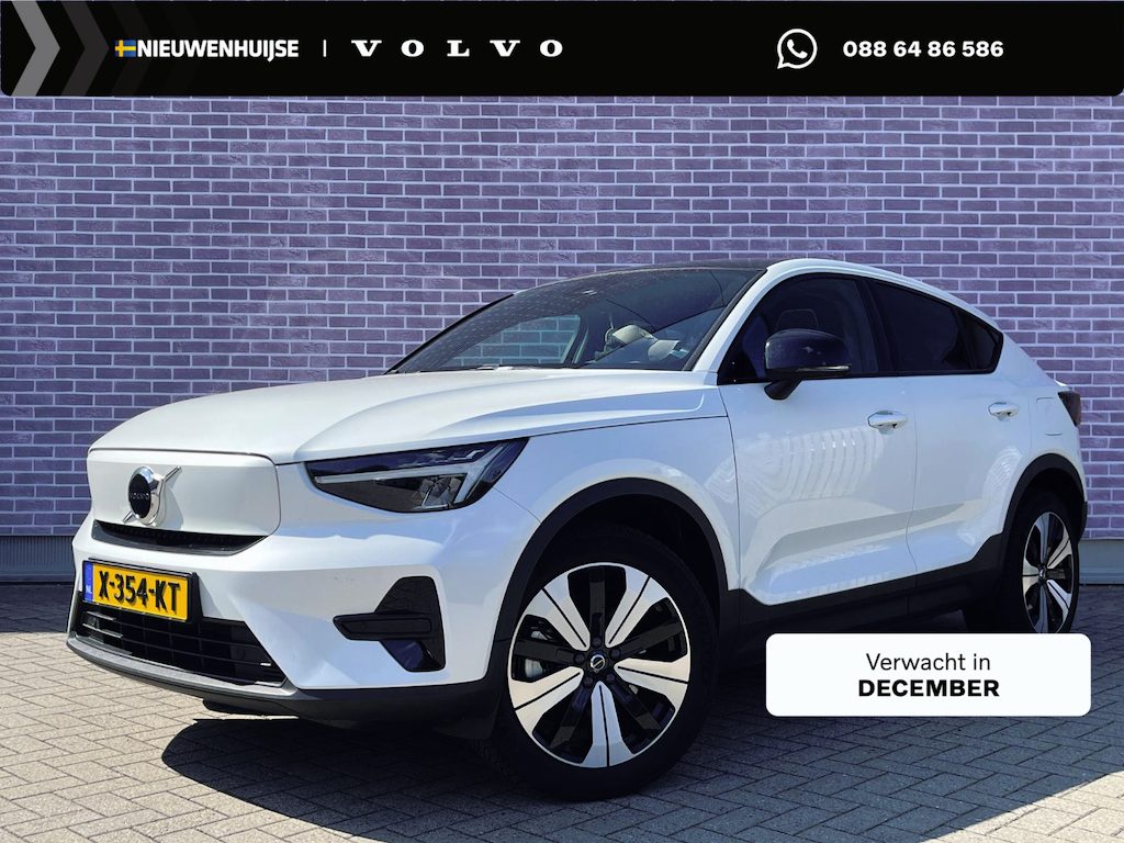 Volvo C40 Recharge Plus 69 kWh | SOH 94% | Adaptieve cruise control | Blis | Stoel/stuur verwarming | Nubuck bekleding | Keyless entry |