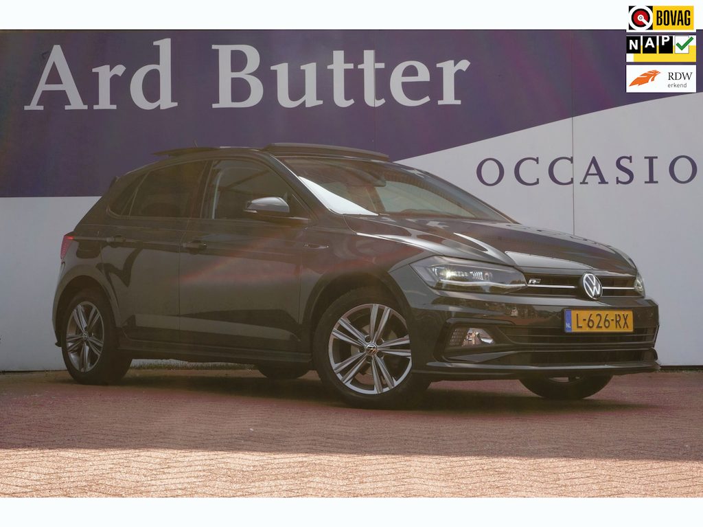 Volkswagen Polo 1.0 TSI Highline Business R Line+Pano-dak+Led+Navi++Keyless= DEALER ONDERDOUDEN !!
