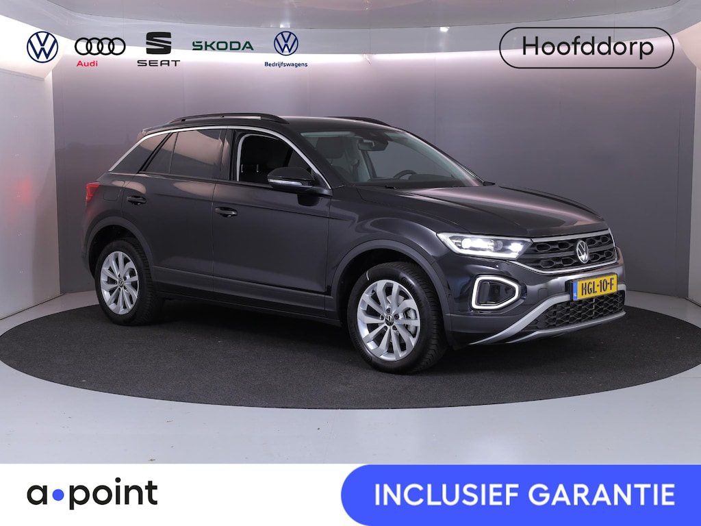 Volkswagen T-Roc 1.5 TSI Life Edition | Private lease vanaf €590 |150 pk Automaat (DSG) | Verlengde garantie | Navigatie via App | Parkeersensoren (Park assist) | Achteruitrijcamera | Full LED koplampen | Keyless |