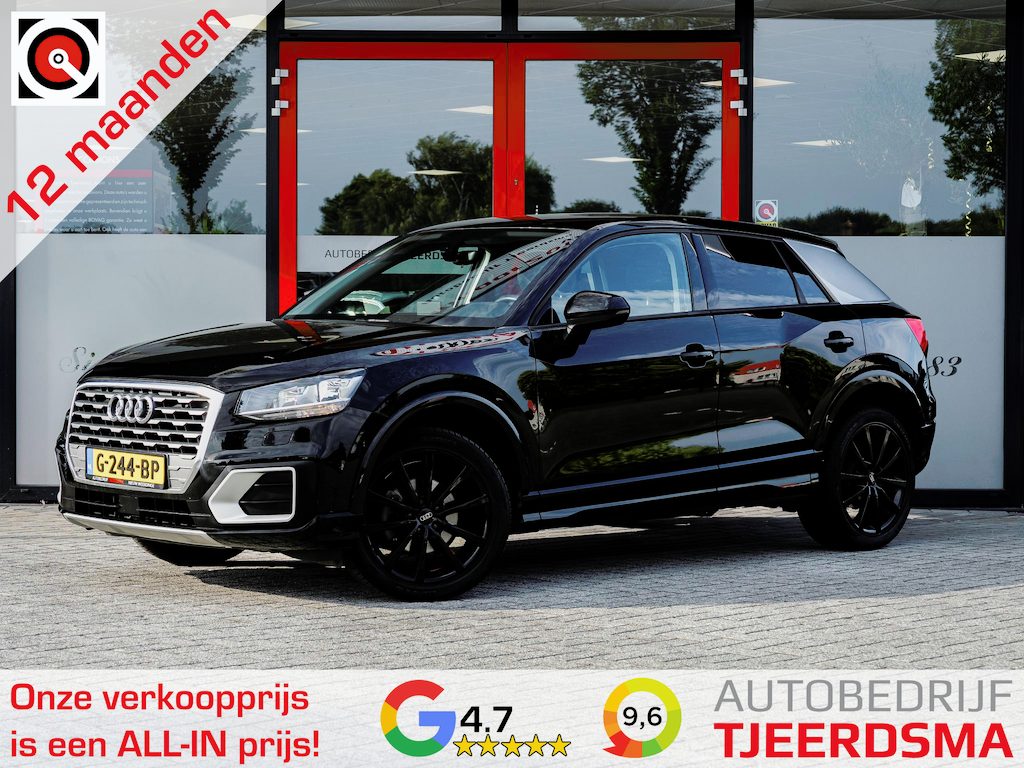 Audi Q2 30 TFSI Sport 1e Eigenaar | Origineel NL | Navigatie | Climate Control | Cruise Control | Privacy Glas | 18'' Lichtmetalen Velgen | NAP | Dimlichten Automatisch | Regensensor | Briljant Kleur |