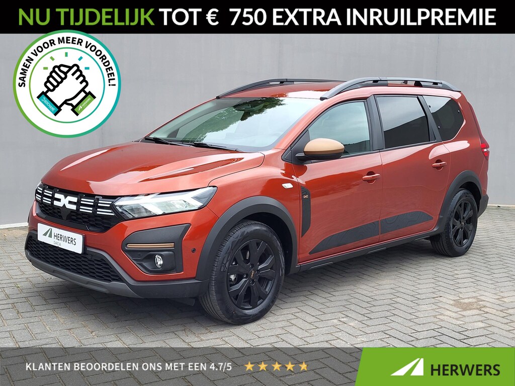 Dacia Jogger 1.6 Hybrid 140 Extreme 7p. Automaat / 7- persoons / Pack Assist / Achteruitrijcamera / Verwarmde voorstoelen / Automatische airco