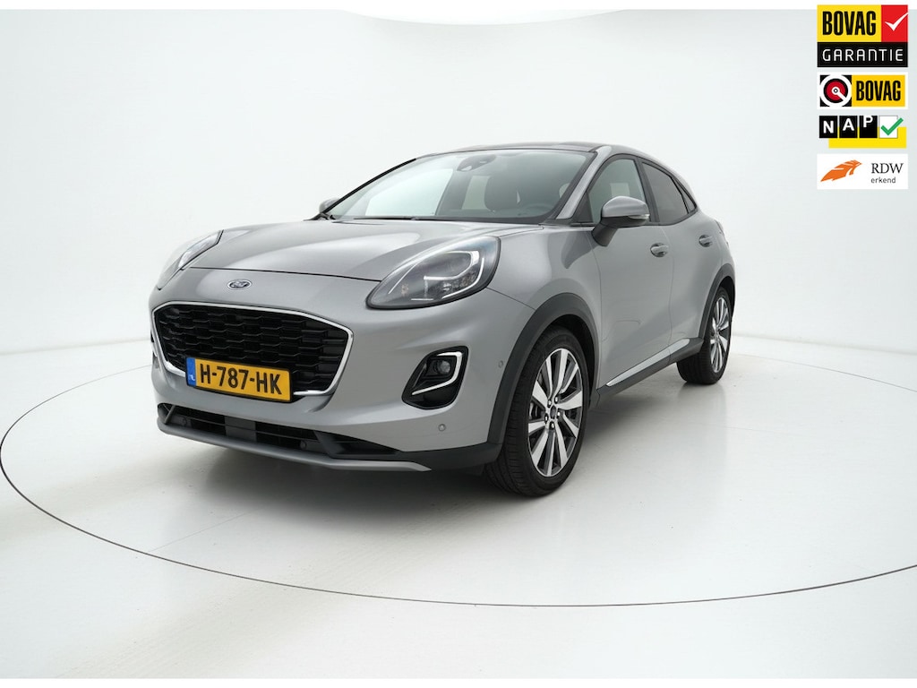 Ford Puma 1.0 EcoBoost Hybrid Titanium X First Edition|Stoel/stuurverwarming|Camera|Keyles|Dode Hoek|1ste eig