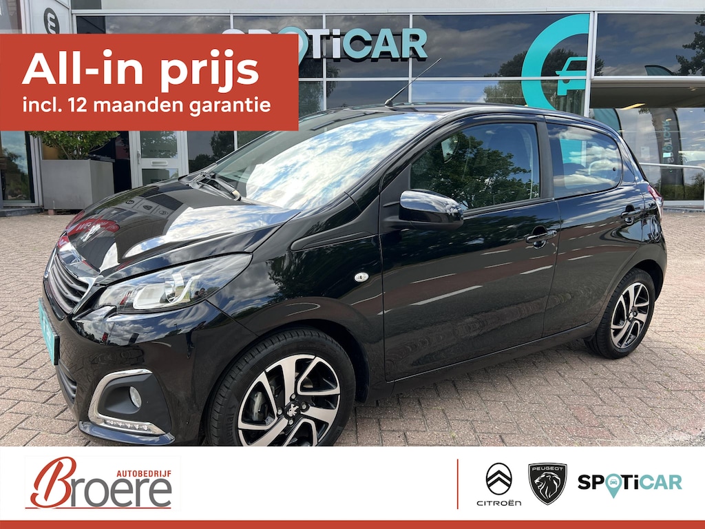 Peugeot 108 1.0 e-VTi 72 pk Allure 5 deurs | Navigatie via Apple Carplay of Android Auto